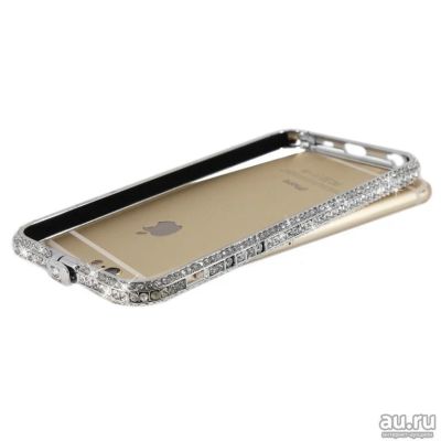 Лот: 12994829. Фото: 1. Бампер iPhone 6/6S Металлический... Чехлы, бамперы