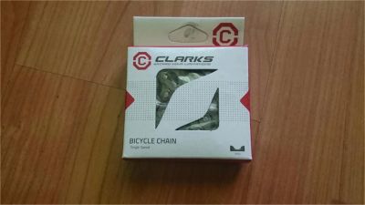 Лот: 8542715. Фото: 1. Цепь Clarks single speed+замок. Запчасти