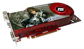 Лот: 5360892. Фото: 1. PowerColor Radeon HD 4870 750Mhz... Видеокарты