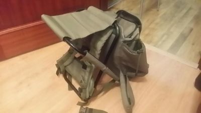 Лот: 6898143. Фото: 1. Походный рюкзак со стулом. Рюкзаки
