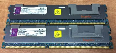 Лот: 11312410. Фото: 1. 2 планки DIMM ECC Reg DDR3 Kingston... Оперативная память