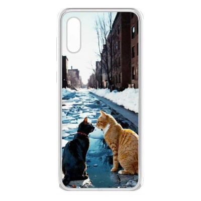 Лот: 25134959. Фото: 1. Чехол Krutoff Clear Case "Мартовские... Чехлы, бамперы