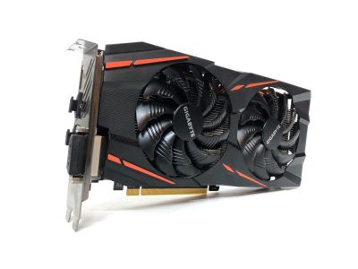 Лот: 11672123. Фото: 1. Gigabyte Radeon RX 480 G1 Gaming... Видеокарты