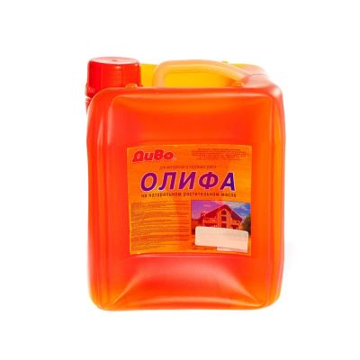 Лот: 24098975. Фото: 1. Олифа Оксоль, 3 л, Диво. Краски, лаки, растворитель