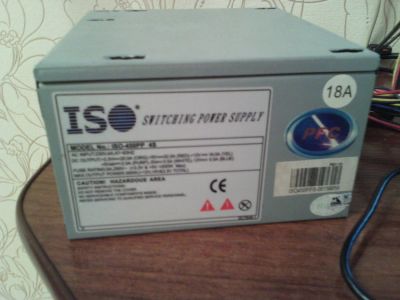 Лот: 4569725. Фото: 1. блок питания ISO 450PP 4S 350... Корпуса, блоки питания