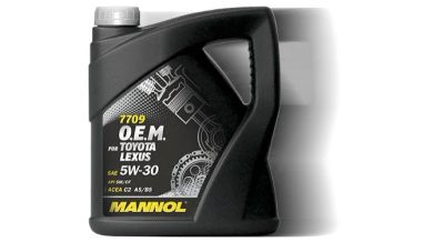 Лот: 14493394. Фото: 1. Mannol 7709 O.E.M. 5W-30 4 л API... Масла, жидкости