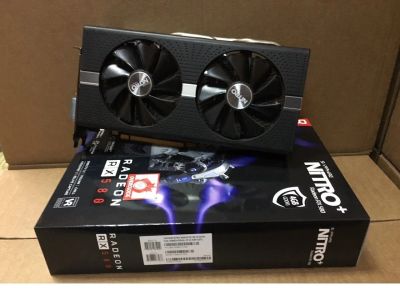 Лот: 16472178. Фото: 1. Sapphire AMD Radeon RX 580 4 гига. Видеокарты