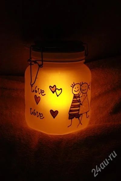 Лот: 780008. Фото: 1. Солнце в банке "Love". Сувенирные мелочи