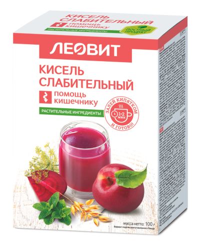 Лот: 25645136. Фото: 1. Леовит Кисель Слабительный 20г... Медицинские товары