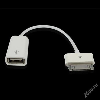 Лот: 2837294. Фото: 1. White USB Adapter Samsung Galaxy... Другое (аксессуары)