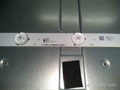 Лот: 13486414. Фото: 1. led string 01.JL.D40062235-083AS-F... Запчасти для телевизоров, видеотехники, аудиотехники