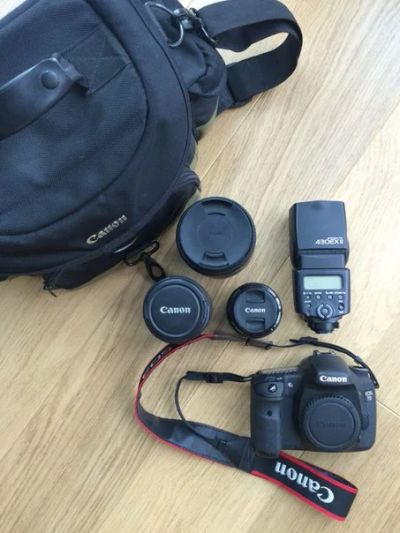 Лот: 7836797. Фото: 1. Canon 7d, объектив sigma 17-50... Цифровые зеркальные