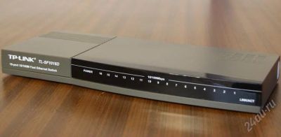 Лот: 2574179. Фото: 1. Коммутатор TP-Link TL-SF1016D. Маршрутизаторы (роутеры)