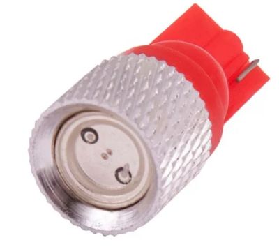 Лот: 12933306. Фото: 1. Автолампа диод T10 (W5W) 12V1SMD... Оптика и освещение