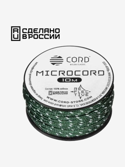 Лот: 25687327. Фото: 1. Микрокорд CORD катушка 10м светоотражающий... Другое (спортивная одежда)