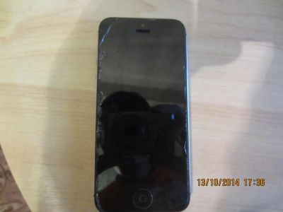 Лот: 4628456. Фото: 1. Iphone 5, 16gb, black. Смартфоны