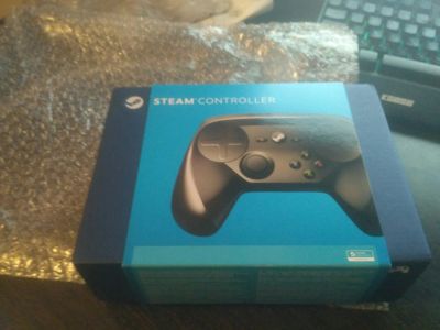 Лот: 15690895. Фото: 1. steam controller. Рули, джойстики