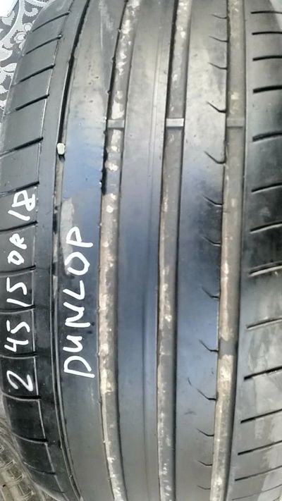 Лот: 15941548. Фото: 1. 245/50 R18 Dunlop одно. Шины