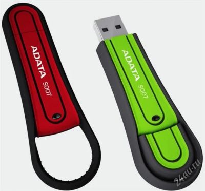 Лот: 2141148. Фото: 1. FLASH USB 2.0 A-Data S-007 8Gb... USB-флеш карты