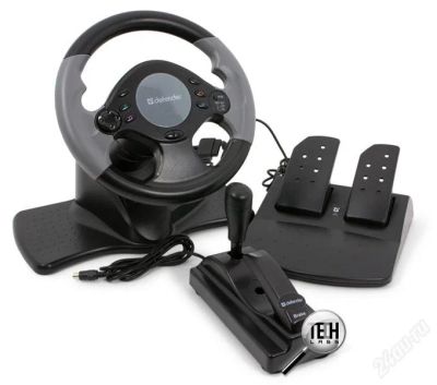 Лот: 1648016. Фото: 1. Игровой руль Defender Extreme... Рули, джойстики