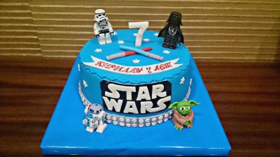 Лот: 9301221. Фото: 1. Торт Star Wars. Торты, пирожные