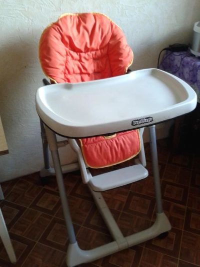 Лот: 8173582. Фото: 1. Cтульчик для кормления Peg-Perego... Стульчики для кормления