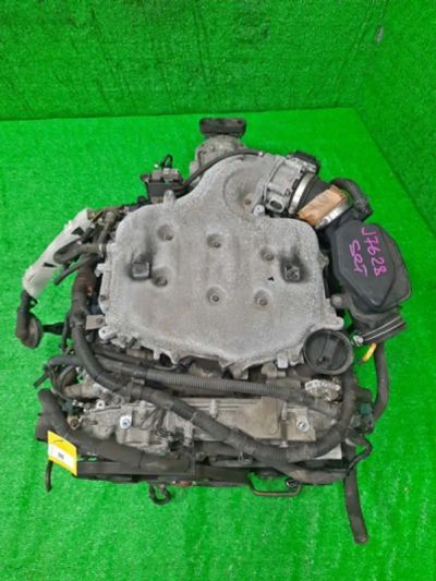 Лот: 16616745. Фото: 1. Двигатель Nissan Fuga PY50 VQ35DE... Двигатель и элементы двигателя