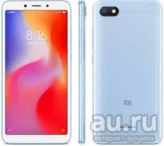Лот: 13463164. Фото: 1. Новый Xiaomi Redmi 6A Синий Глобальная... Смартфоны