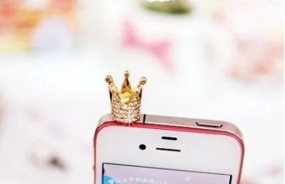 Лот: 3480953. Фото: 1. Заглушка в разьем для наушников... Брелоки, подвески