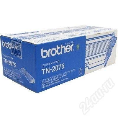 Лот: 382224. Фото: 1. Тонер-картридж BROTHER TN-2075... Картриджи, расходные материалы