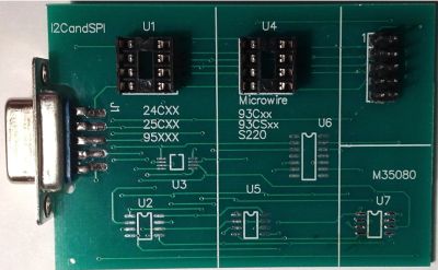 Лот: 3840143. Фото: 1. Адаптер eeprom для программатора... Микроконтроллеры