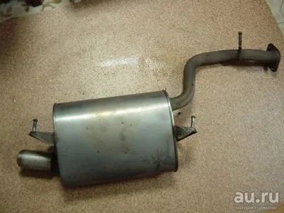 Лот: 12813763. Фото: 1. Глушитель Toyota Wish ANE10G 1AZ-FSE. Выхлопная система