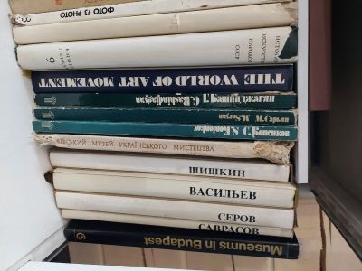Лот: 17433065. Фото: 1. Книги альбомы живопись одним лотом... Книги