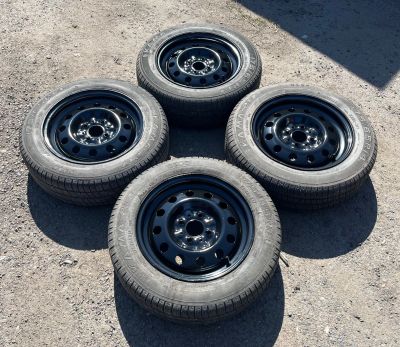Лот: 25125748. Фото: 1. Летние шины 175/65 R14 на дисках... Шины на дисках
