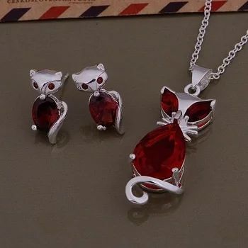 Лот: 5036563. Фото: 1. Комплект украшений "Кошки". Комплекты изделий