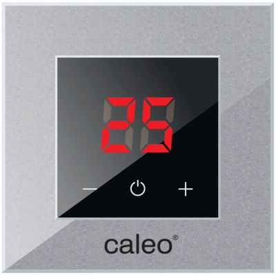 Лот: 17517281. Фото: 1. Терморегулятор Caleo Nova алюминиевый. Тёплый пол
