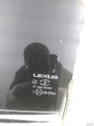 Лот: 15824671. Фото: 1. Стекло боковое Lexus Is250 заднее... Кузов