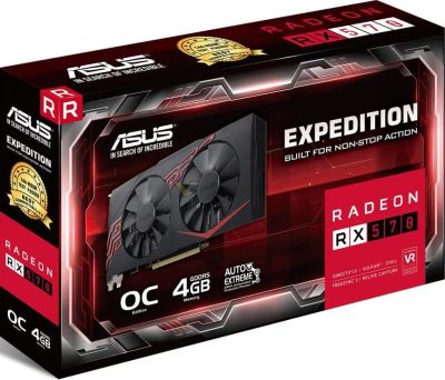 Лот: 10613922. Фото: 1. ASUS Expedition 570-4Gb. Видеокарты