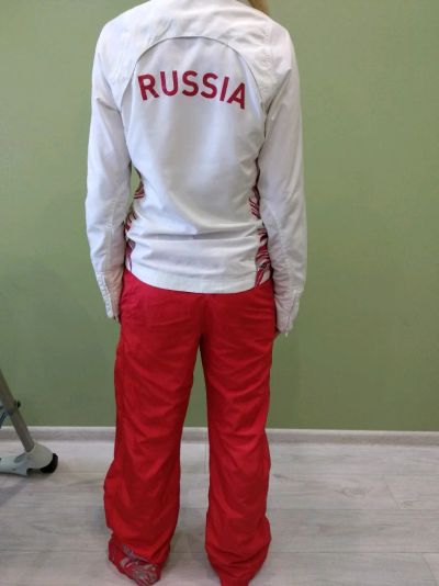 Лот: 11085336. Фото: 1. Спортивный костюм adidas russia. Спортивные костюмы