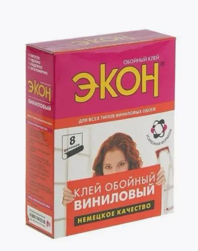 Лот: 12930104. Фото: 1. Клей обойный &quot; Экон Виниловый... Клеи, герметики, пена монтажная, клейкие ленты