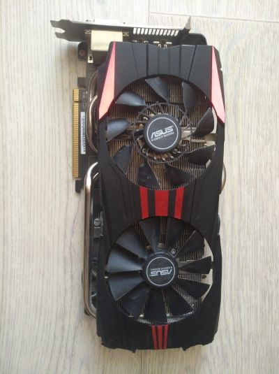 Лот: 12887610. Фото: 1. Видеокарта Asus R9 280x DirectCU... Видеокарты