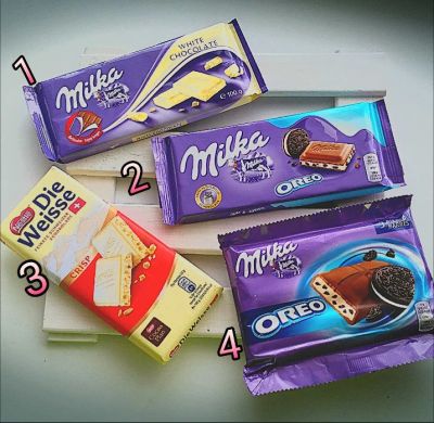Лот: 9196911. Фото: 1. Milka Oreo. Шоколад, конфеты