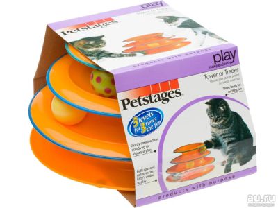 Лот: 17951943. Фото: 1. Petstages игрушка для кошек "Трек... Игрушки для животных