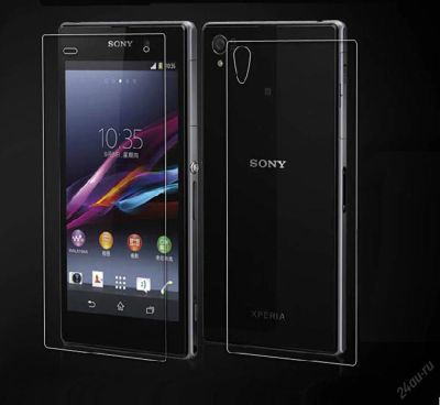 Лот: 5903634. Фото: 1. Закаленное стекло на Sony Xperia... Защитные стёкла, защитные плёнки