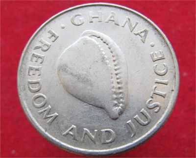 Лот: 10848390. Фото: 1. Иностранная монетка №18595 (Гана... Остальные страны