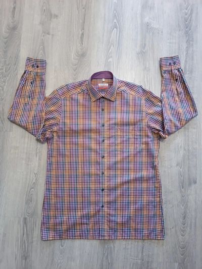 Лот: 25225429. Фото: 1. Marvelis modern fit, Германия... Рубашки, водолазки