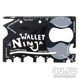 Лот: 13482285. Фото: 1. Мультитул визитка (кредитка) Wallet... Другое (инструмент)