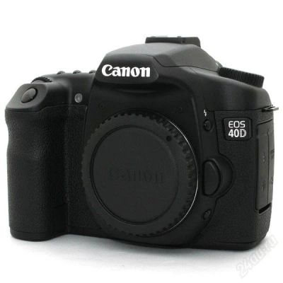 Лот: 146708. Фото: 1. Продам супер-зеркалку CANON 40D... Цифровые зеркальные