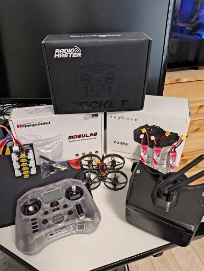 Лот: 25728641. Фото: 1. Полный комплект FPV (Happymodel... Квадрокоптеры
