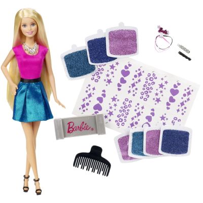 Лот: 7761672. Фото: 1. Набор Barbie "Блестящие волосы... Куклы и аксессуары
